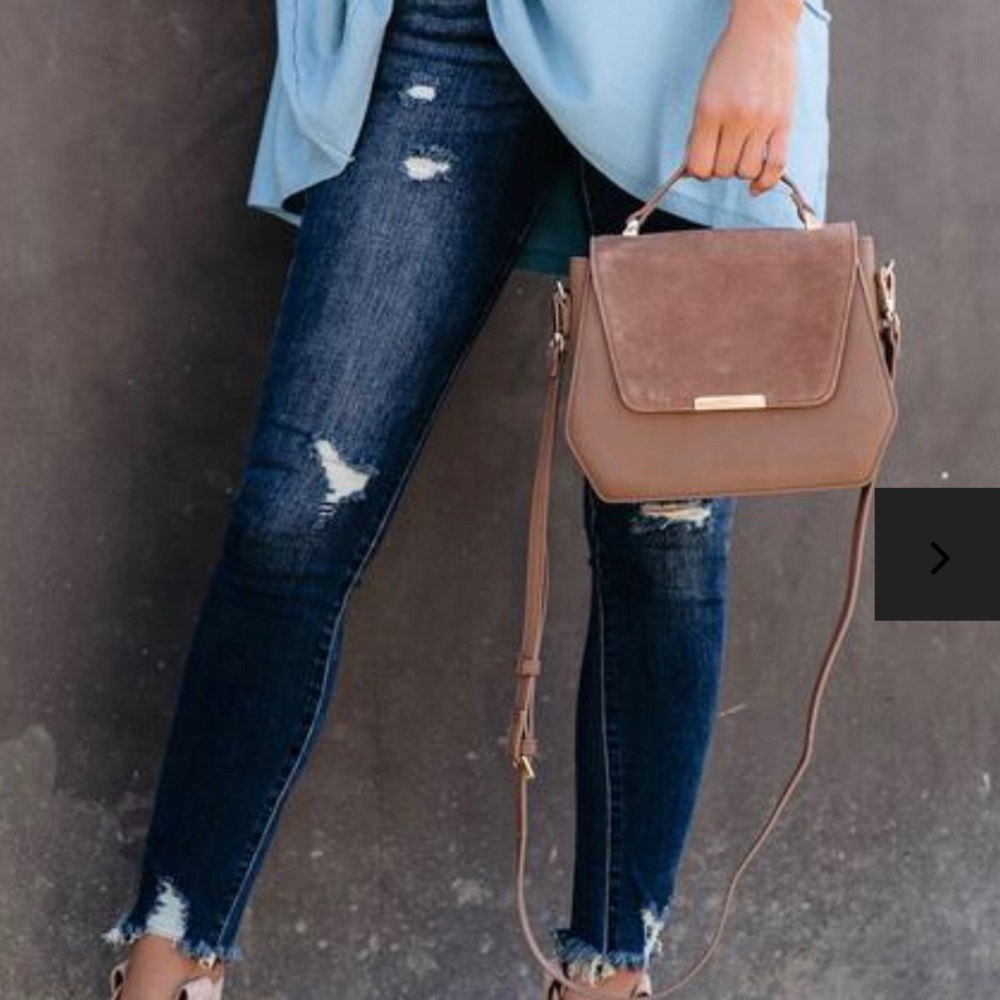 VICI nutmeg on trend crossbody handbag